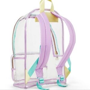 Stoney Clover Lane X Target collab clear backpack. NWT